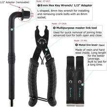 Load image into Gallery viewer, Durable 23-Piece Bicycle Tool Kit - Essential for Home or On-the-Road Repairs
