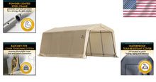 Load image into Gallery viewer, Premium Waterproof Vehicle Shelter - 10' x 20' Portable Canopy with Steel Frame