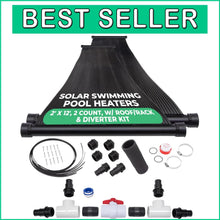 Load image into Gallery viewer, Durable Roof-Mounted Solar Heater Panels - Max-Flow Design for Efficient Heating