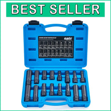Load image into Gallery viewer, High-Strength 16pc Lug Nut Remover Kit - SAE &amp; Metric with Organization Case