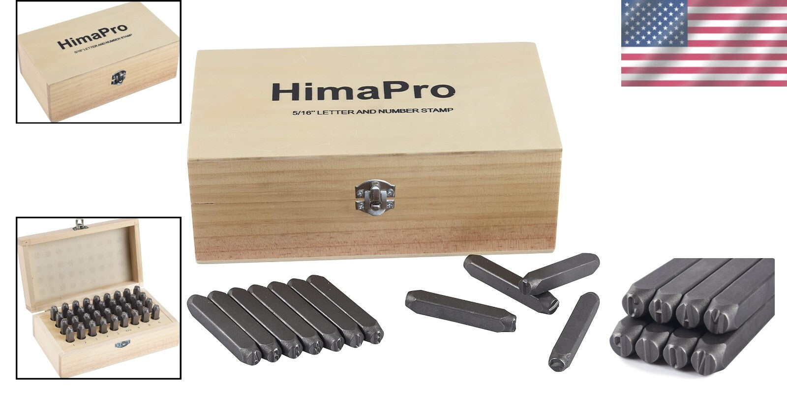 Professional Letter & Number Stamp Punch Set – 36 Pieces for Multi-Surface Use