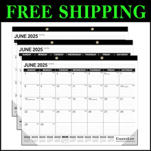 Load image into Gallery viewer, 2025-2026 Hanging Planner - Premium Paper with Durable Design for Home &amp; Office