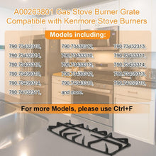 Load image into Gallery viewer, 19.68" Coated Cast Iron Stove Grate Replacement - Fits Multiple Kenmore Models