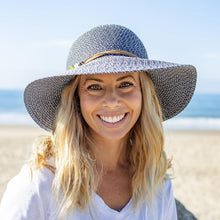 Load image into Gallery viewer, Stylish Packable Women's Sun Hat with Adjustable Fit &amp; Leatherette Band