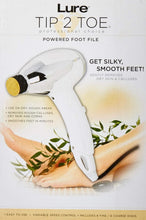 Load image into Gallery viewer, Rechargeable Tip2Toe Callus Remover for Effortless Smooth Feet - White/Silver