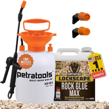 Load image into Gallery viewer, Concentrated Sticky Mulch Glue Bundle - Pump Sprayer for Landscape Adhesion