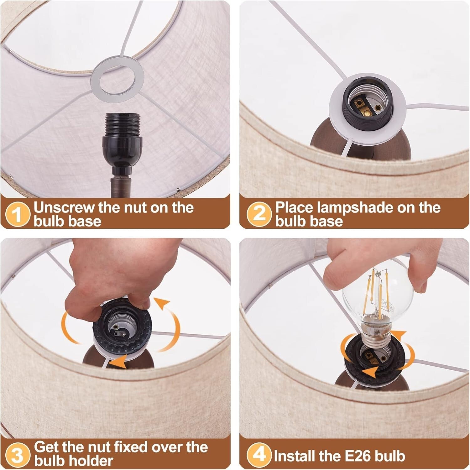 Elegant Touch Bedside Lamps Set with USB Ports - 22" Modern Dimming Lamps