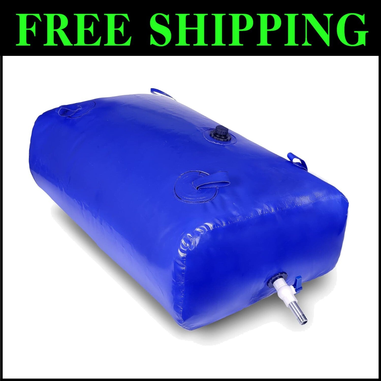 Foldable 528 Gallon Water Bladder Tank - Portable & Durable Storage Solution