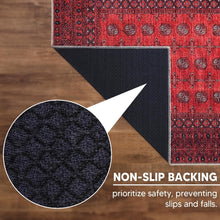 Load image into Gallery viewer, 5' x 7' Geometric Area Rug - Easy Care, Non-Slip, Ideal for Busy Living Spaces
