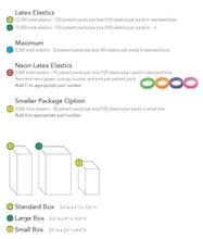 Load image into Gallery viewer, Top Quality 3/16" Gorilla Elastics in 100 Packs | 10,000 Total for Orthodontics