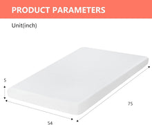 Load image into Gallery viewer, Pressure Relieving &amp; Breathable Gel Memory Foam Mattress - Full, 5-Inch Comfort