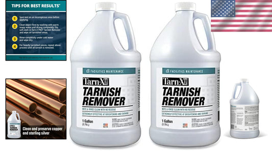 CLR PRO Tarnish Remover 128 fl oz - Effective for Sterling Silver & Jewelry