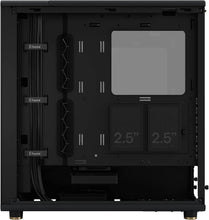 Load image into Gallery viewer, Stylish North Charcoal Black Tempered Glass Case - Customizable &amp; Efficient