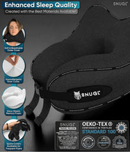 Load image into Gallery viewer, Reversible Soft Neck Pillow with Adjustable Straps - Perfect for Air Travel