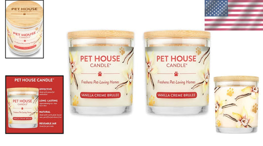 Charming Animal-Shaped Vanilla Candle - 60 Hours of Effective Odor Control