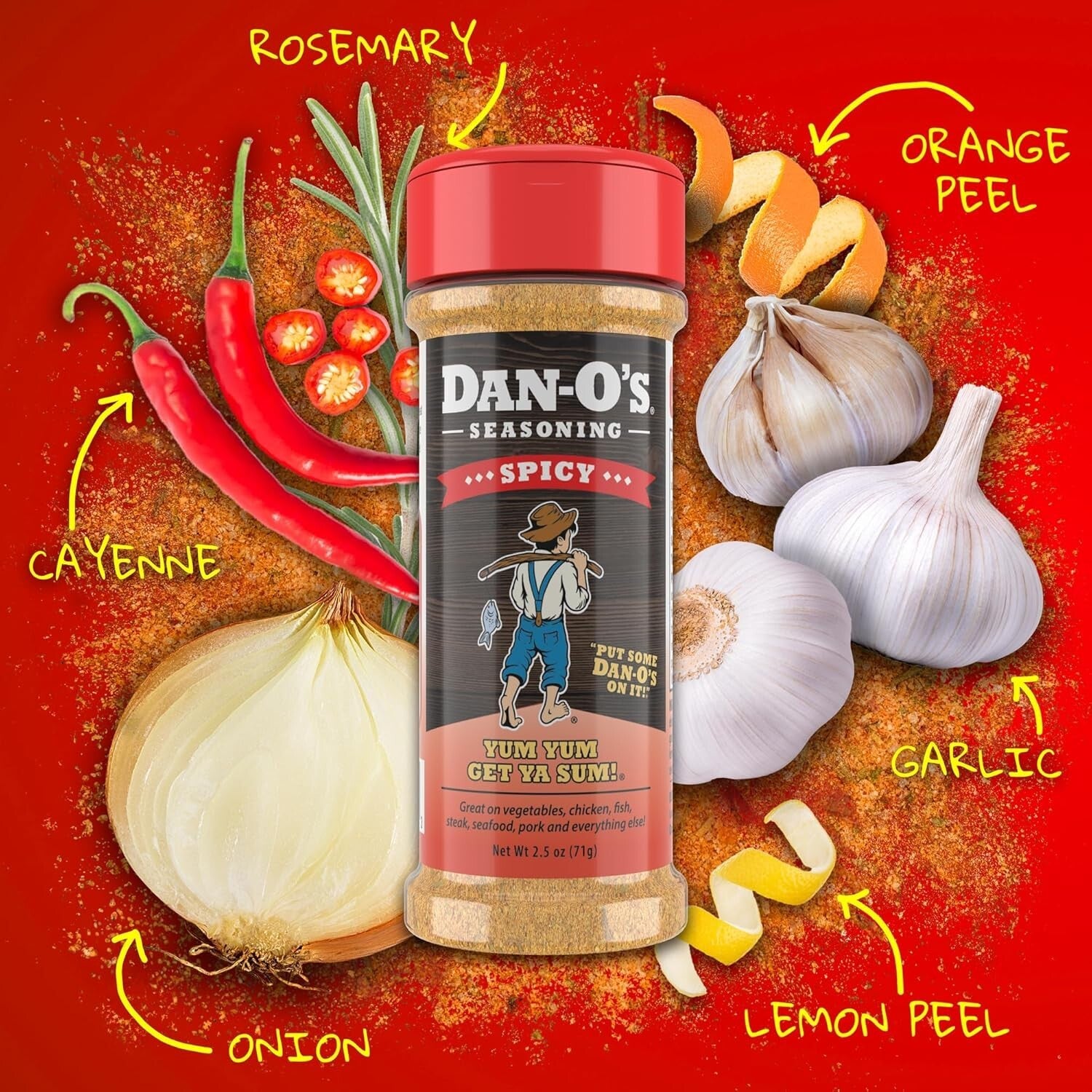 Dan-O's All-Natural Seasoning Bundle - 8 Unique Flavors for Healthy Cooking