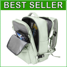 Load image into Gallery viewer, Xx-Large Laptop Work Backpack with Separate Shoe Compartment &amp; Anti-theft Pocket