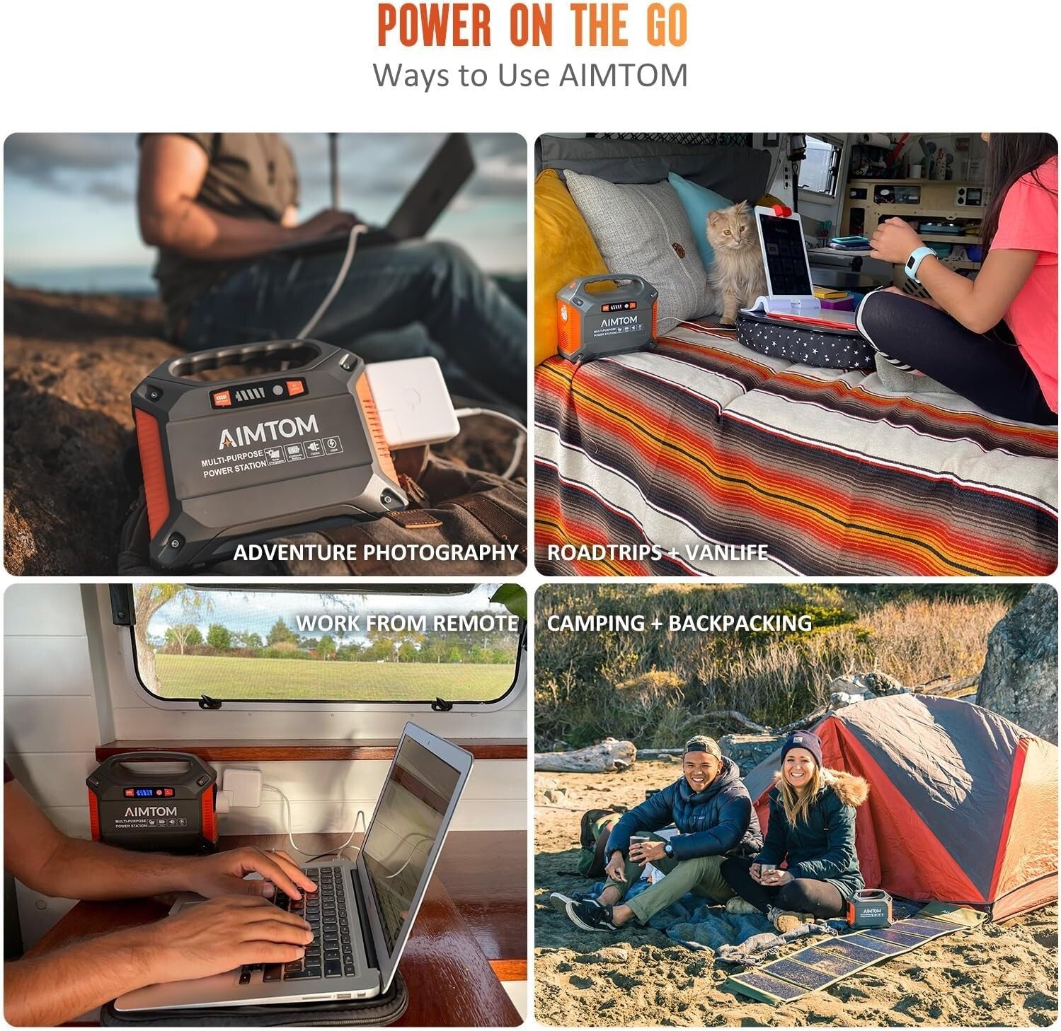 155Wh Portable Power Station - Lightweight Lithium Battery with Solar Charging