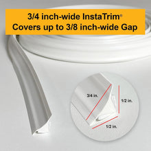 Load image into Gallery viewer, 10ft Premium White Caulk Strip Bundle - Mess-Free Application for Home Projects