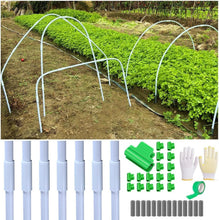 Load image into Gallery viewer, Versatile 9ft Long DIY Garden Hoops Kit for Custom Grow Tunnels &amp; Chicken Frames