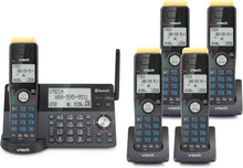 Load image into Gallery viewer, Ultimate Long Range 5-Handset DECT Phone with Bluetooth, 22 Min Answering System