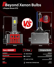 Load image into Gallery viewer, Quick Start D3S LED Bulbs - 30000 Lumens, 45W for Enhanced Visibility Fog Light