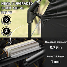 Load image into Gallery viewer, Heavy-Duty 8x7ft Portable Shed with Zippered Doors for Bike &amp; Tool Protection