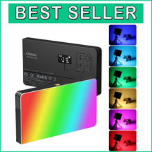 Load image into Gallery viewer, Premium 360° Color Camera Light - 2500K-9000K Dimmable RGB Panel for Vlogging
