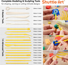 Load image into Gallery viewer, Oven-Bake Polymer Clay Kit - 82 Colors with Tools &amp; Accessories for DIY Projects