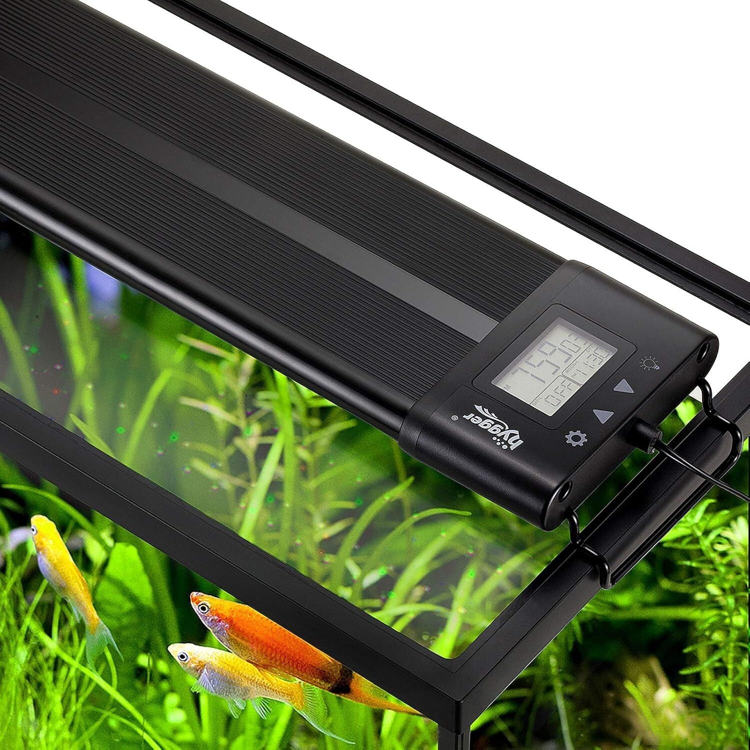 Dimmable Full Spectrum LED Aquarium Light 48-55 Inch with Timer & Sunrise Modes