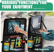Load image into Gallery viewer, Family-Friendly Backseat Organizer with Quick Assembly and Travel Convenience