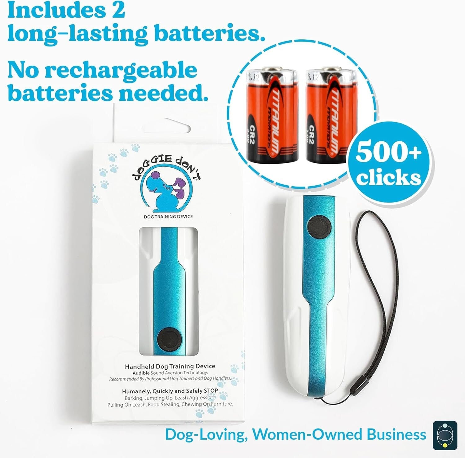 Electronic Dog Training Bark Control Device - Train Unwanted Behaviors Safely