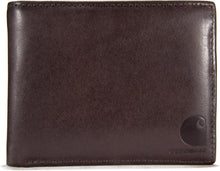 Load image into Gallery viewer, Premium Oil Tan Leather Wallet for Men - Debossed Logo &amp; Interior Organization