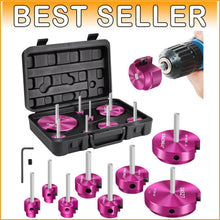 Load image into Gallery viewer, 8-Pc PVC Pipe Reamer Kit - Professional Fitting Savers for Seamless Plumbing