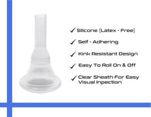 Load image into Gallery viewer, 32mm Self-Adhesive Silicone Catheter with Kink Resistance for Maximum Comfort