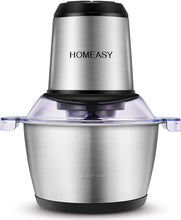 Load image into Gallery viewer, Stainless Steel 2L Meat Blender - 350W Electric Grinder with Easy Clean Features