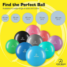 Load image into Gallery viewer, Versatile Anti-Burst Exercise Ball - Available in 5 Sizes, Perfect for Fitness