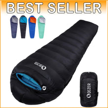 Load image into Gallery viewer, Ultralight Down Sleeping Bag for Adults - Ideal for Cold Weather Adventures