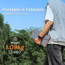 Load image into Gallery viewer, Lightweight 30W Solar Charger with Smart IC - Safe Charging in All Conditions