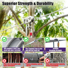 Load image into Gallery viewer, Complete 1/4” Wire Rope Kit | 100ft Stainless Steel Cable with Hardware Included