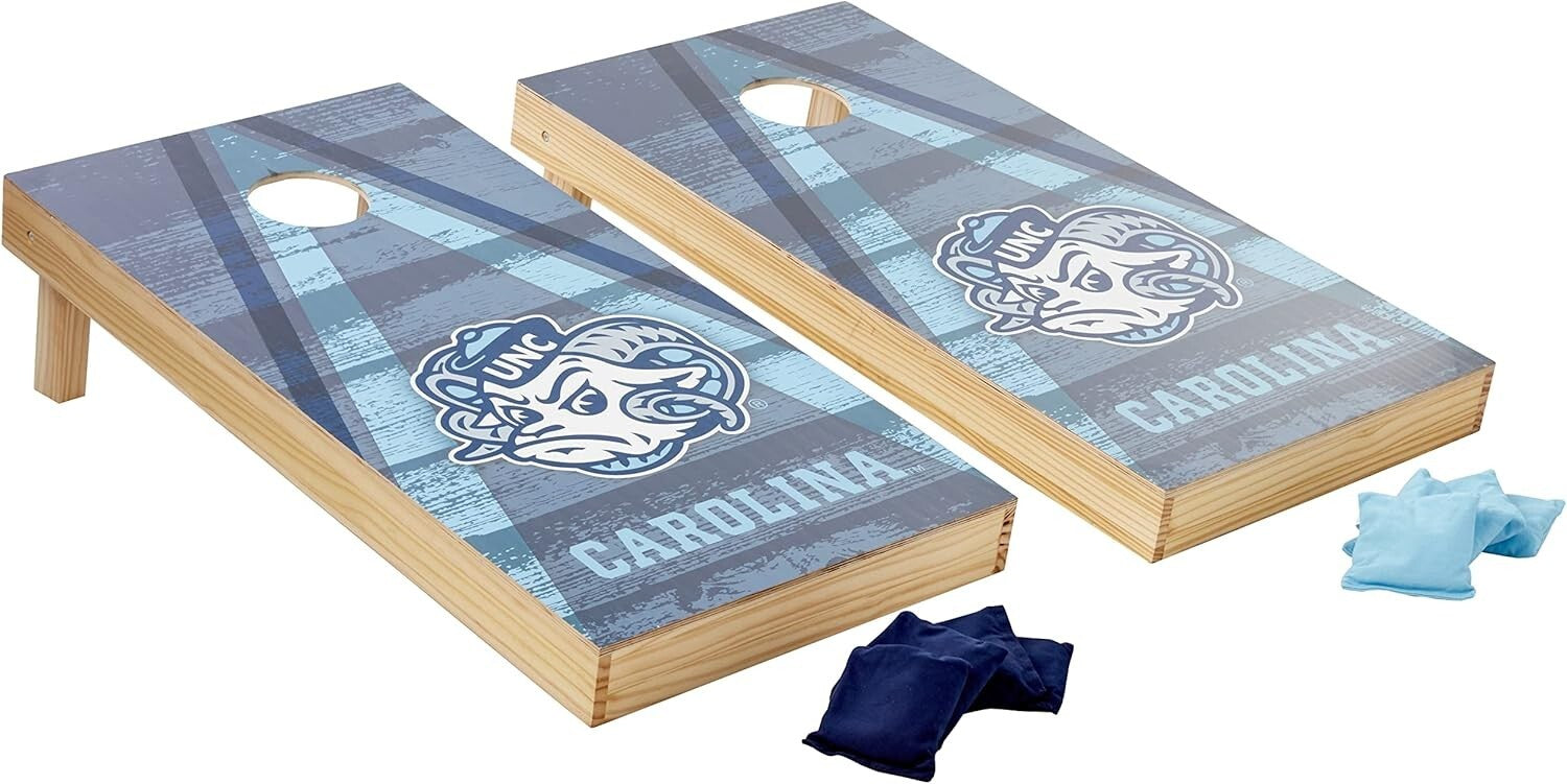 Official NCAA 2' x 4' Cornhole Tournament Set with Bean Bags - Tailgate Ready