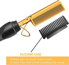 Load image into Gallery viewer, Versatile Tripod Wig Stand with Heating Hot Comb: Ideal for Cosmetology Training