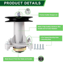Load image into Gallery viewer, Craftsman 54" Mower Deck Spindle Belt Kit - Complete Replacement for Efficiency