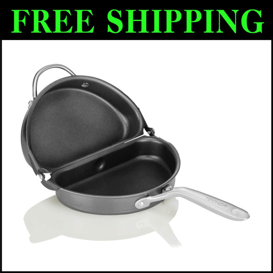 Premium Nonstick Omelette Pan Made in Korea - 450°F Oven Safe & Dishwasher Safe