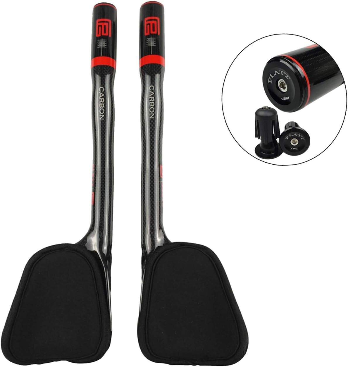 Versatile Cycling Rest Handlebar with Polished Look - Fits 31.8mm Specifications