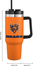 Load image into Gallery viewer, Leakproof 40oz Chicago Bears Tumbler with Side Handle - Insulated Mug