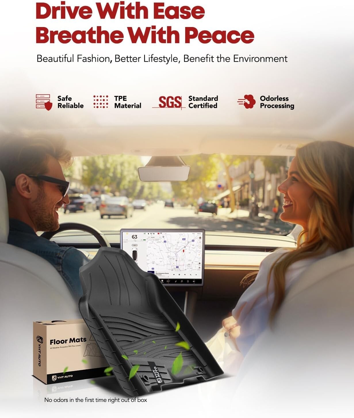 Durable Waterproof Floor Mats for 2009-2022 Ram Trucks - Full Interior Coverage