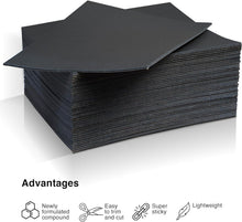 Load image into Gallery viewer, 51 Sqft Car Sound Deadener - 157 Mil Self-Adhesive Foam for Noise Control