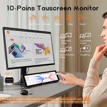 Load image into Gallery viewer, Multi-Function Touchscreen Monitor - 8.8" IPS Display for Gaming &amp; Monitoring