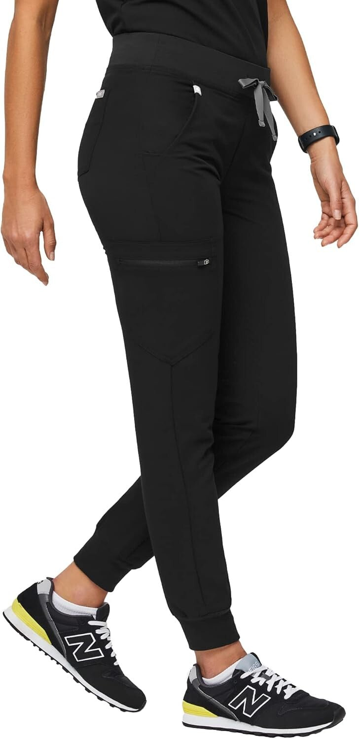 Versatile Women's Slim Fit Jogger Scrub Pants - Soft, Stretchy, Anti-Odor Design
